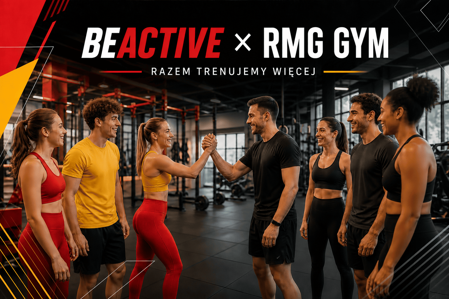 BeActive x RMG GYM - 16 nowych klubów na mapie BeActive